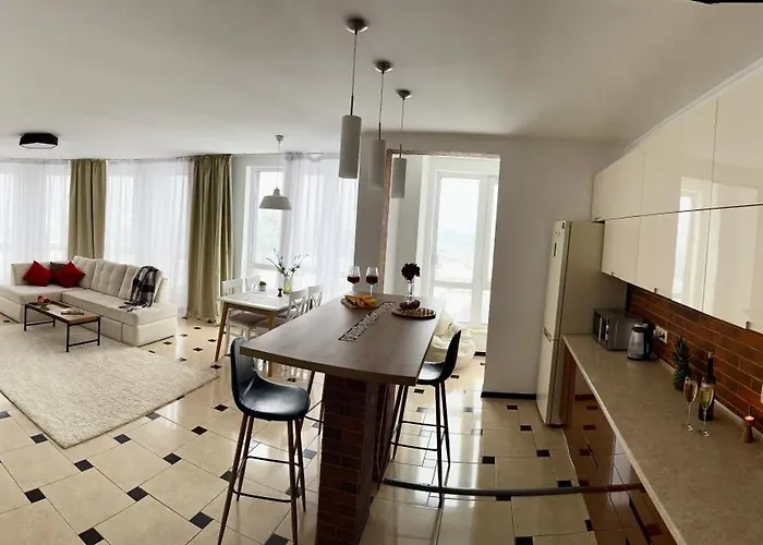 простора 100 квм Apartment Lviv