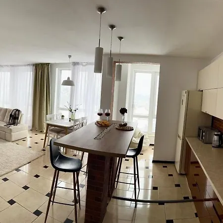 простора 100 квм Appartement Lviv